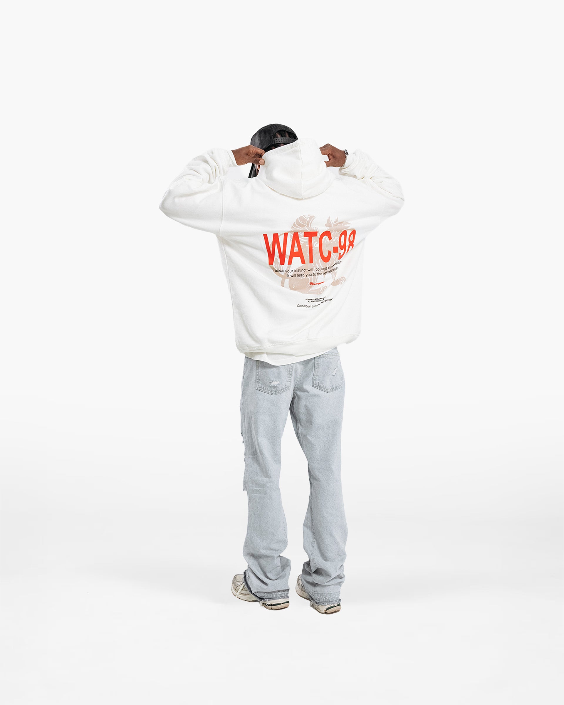 RESURGENCE GRIFFIN HOODIE CREAM