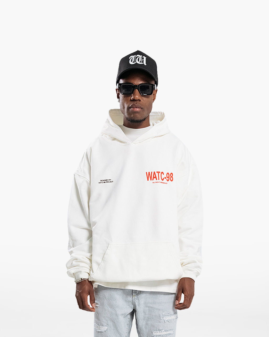 RESURGENCE GRIFFIN HOODIE CREAM