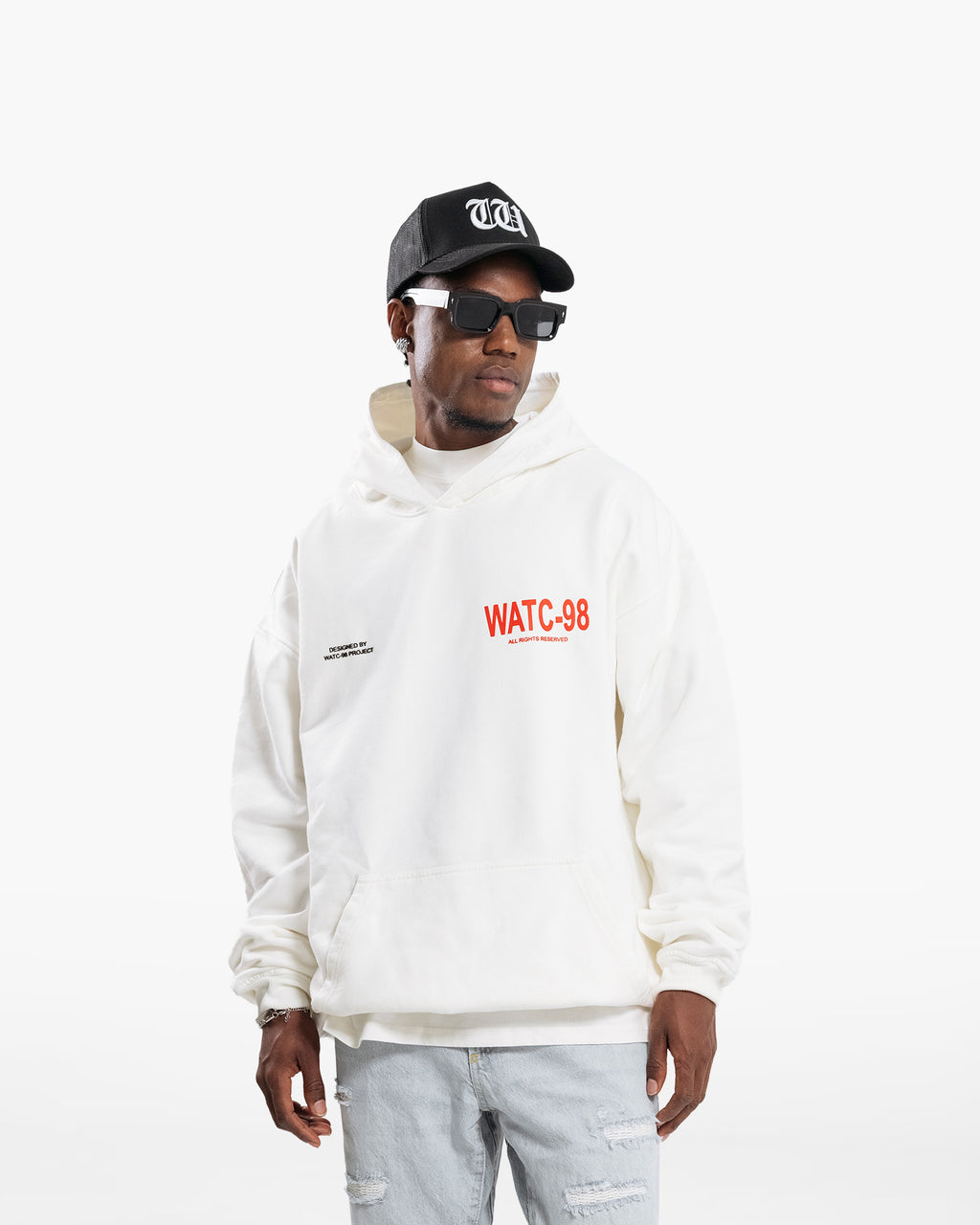 RESURGENCE GRIFFIN HOODIE CREAM