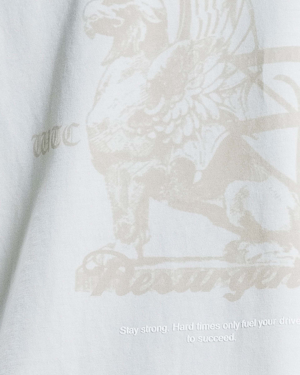 RESURGENCE GRIFFIN T-SHIRT LIGHT GRAY