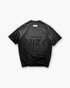 Camiseta RESURGENCE BASIC W GOTHIC stained black - vista trasera | WATC-98