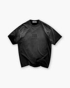 Camiseta RESURGENCE BASIC W GOTHIC stained black - vista frontal | WATC-98