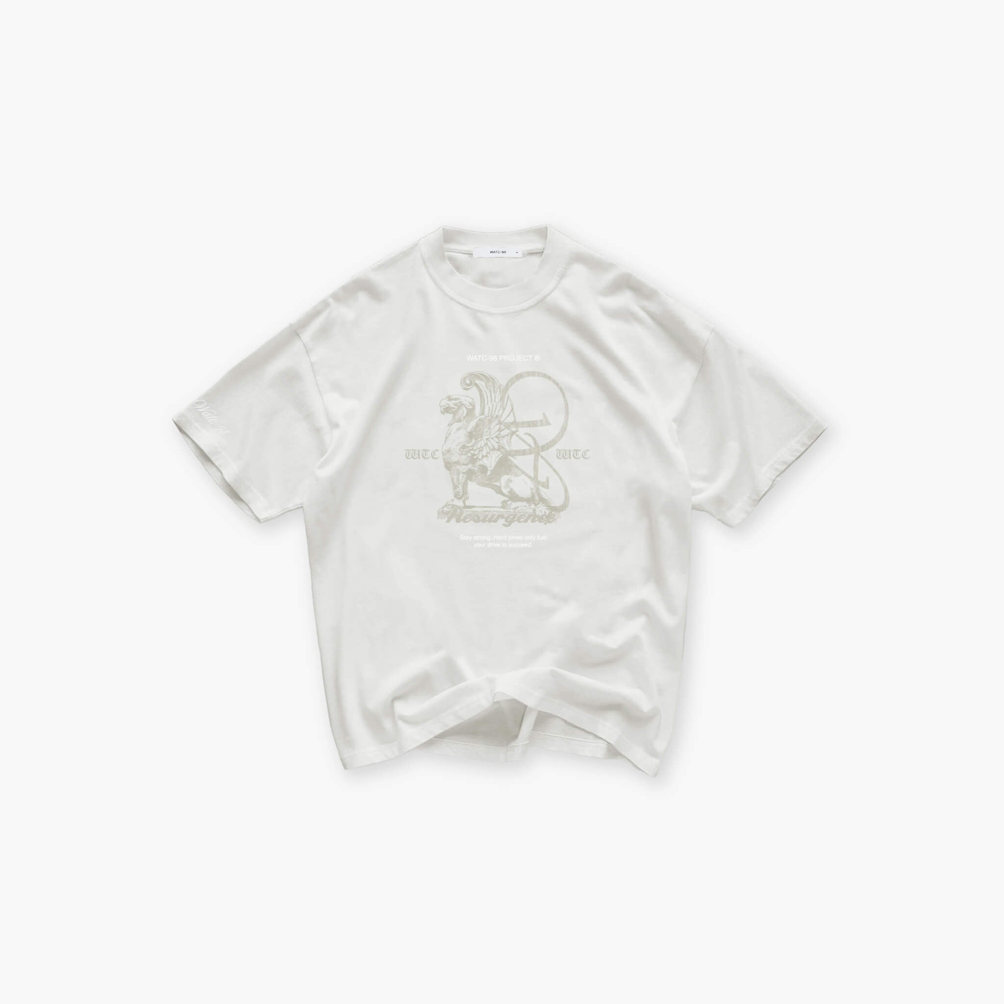 RESURGENCE GRIFFIN T-SHIRT LIGHT GRAY
