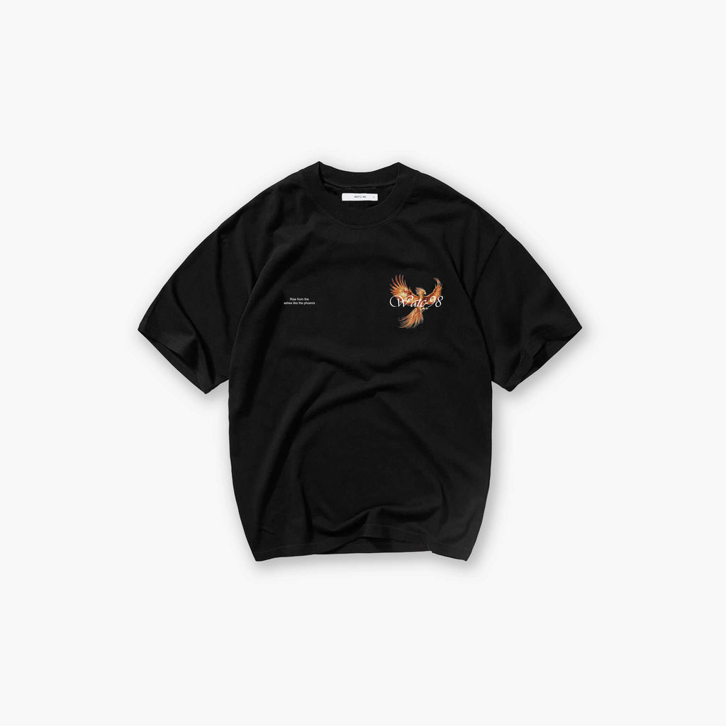 RESURGENCE PHOENIX T-SHIRT BLACK