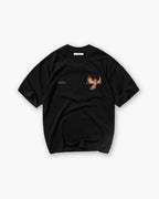 Camiseta RESURGENCE PHOENIX negra - vista frontal | WATC-98