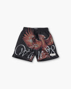 Short RESURGENCE PHOENIX MESH negro - vista frontal | WATC-98