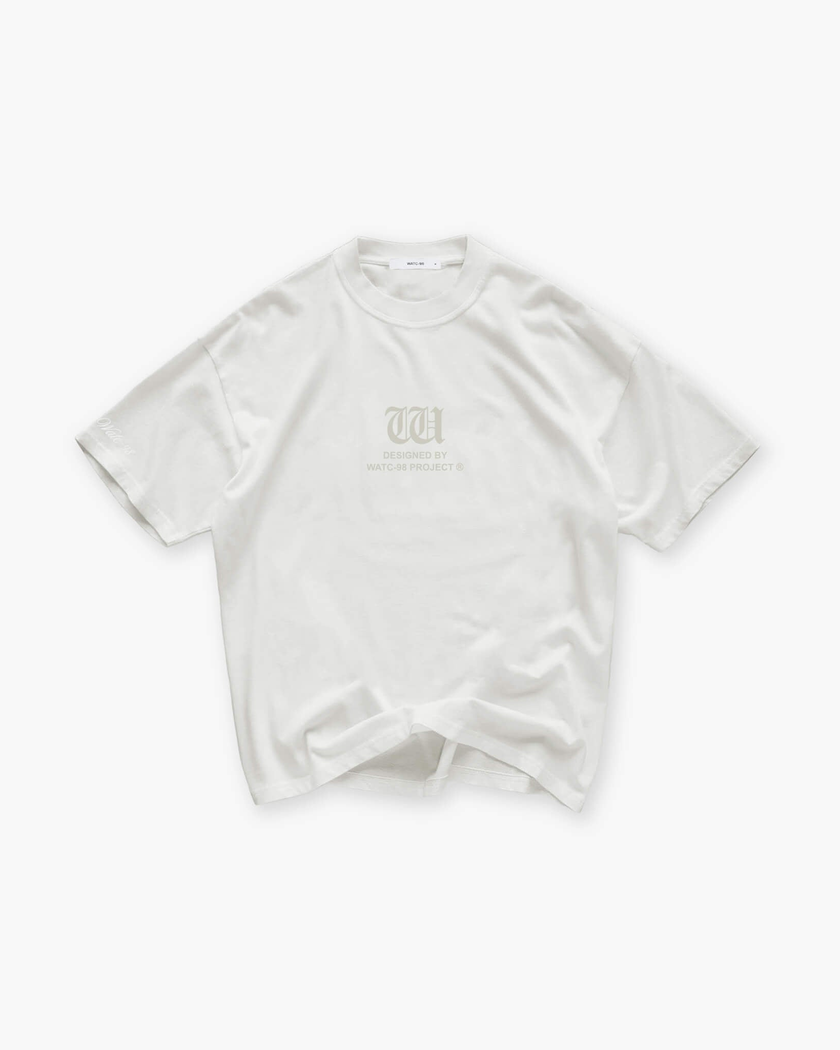 RESURGENCE BASIC W GOTHIC T-SHIRT LIGHT GRAY