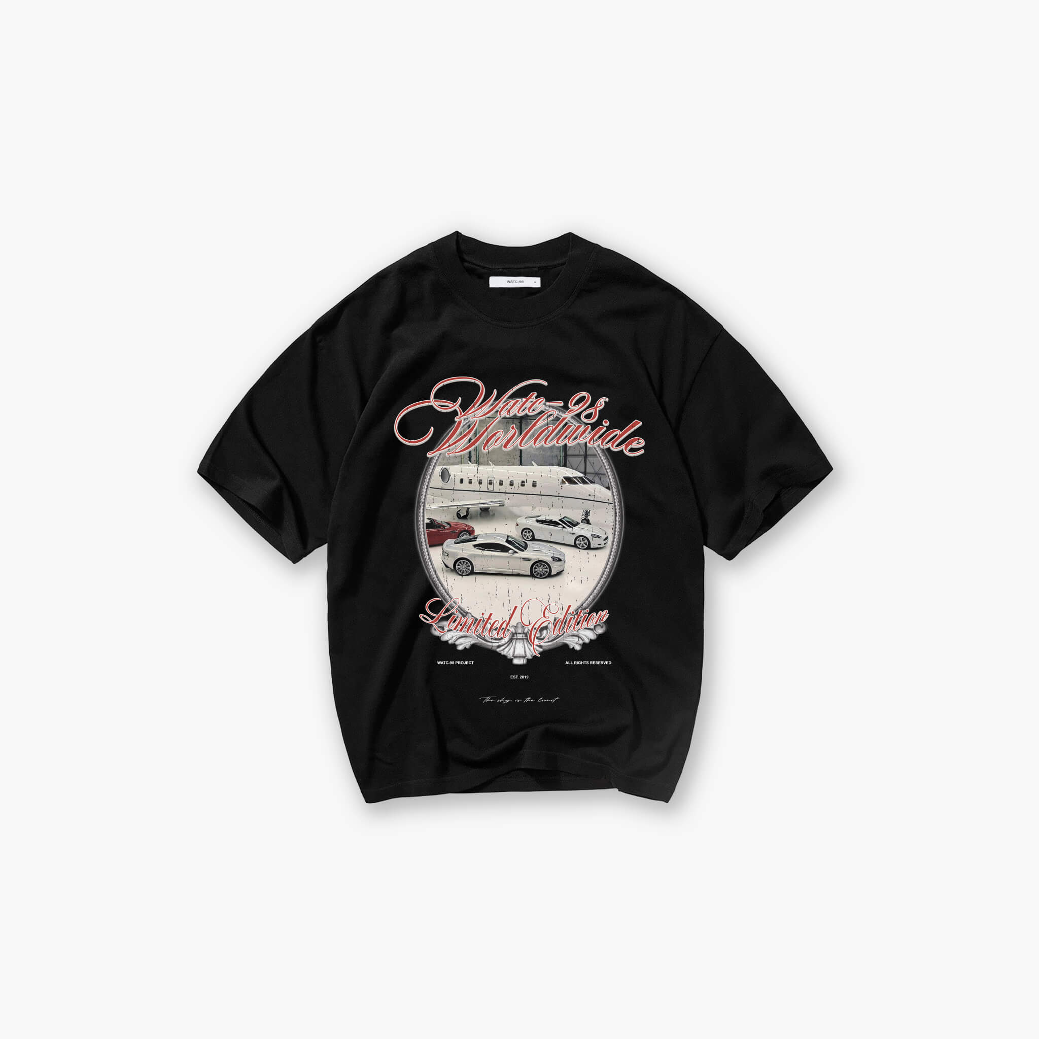 WORLDWIDE ASCEND T-SHIRT BLACK