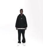 WORLDWIDE LOGO HOODIE BLACK