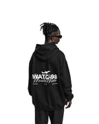 WORLDWIDE LOGO HOODIE BLACK