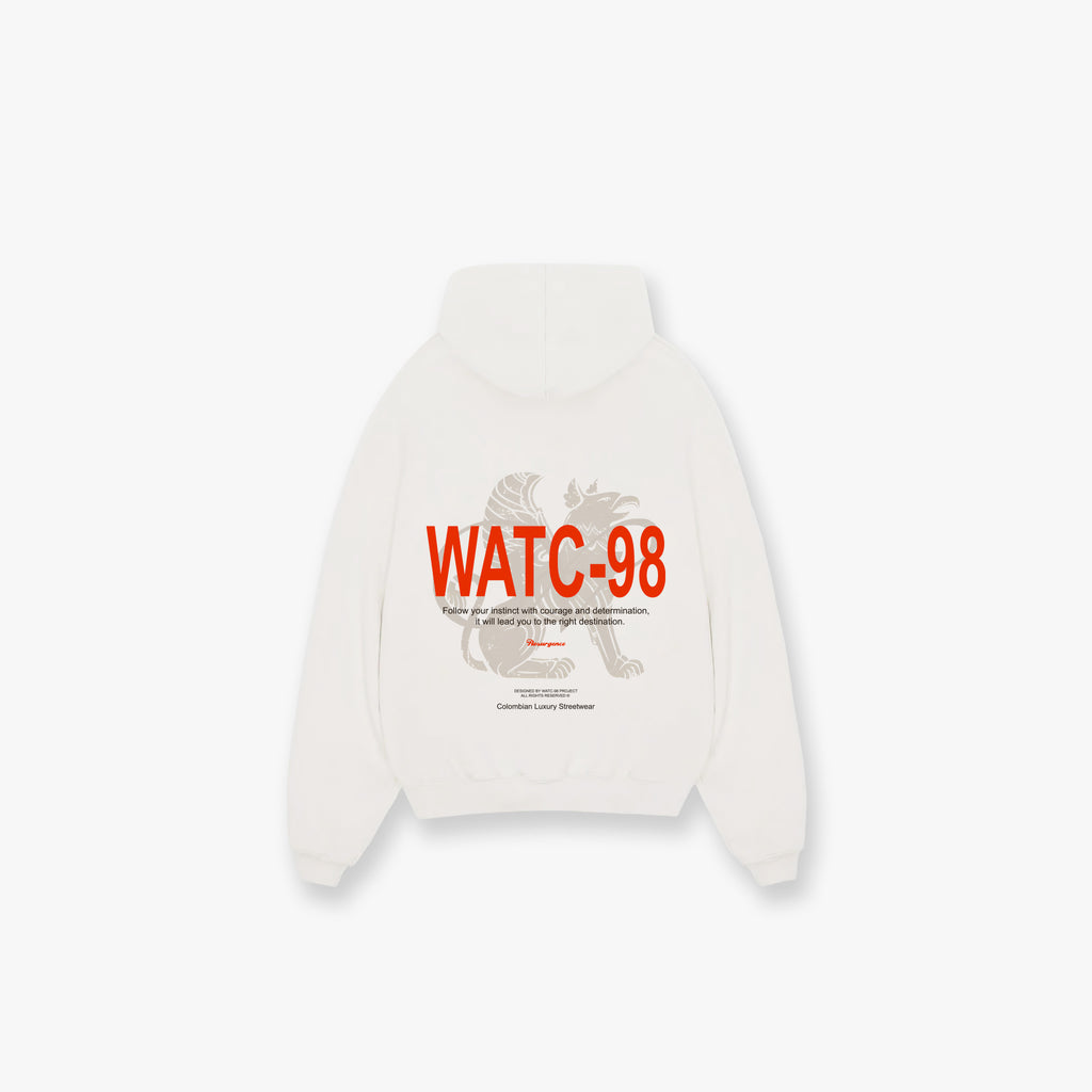 RESURGENCE GRIFFIN HOODIE CREAM