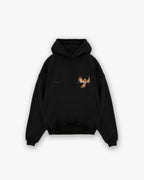 Hoodie RESURGENCE PHOENIX negro - vista frontal | WATC-98