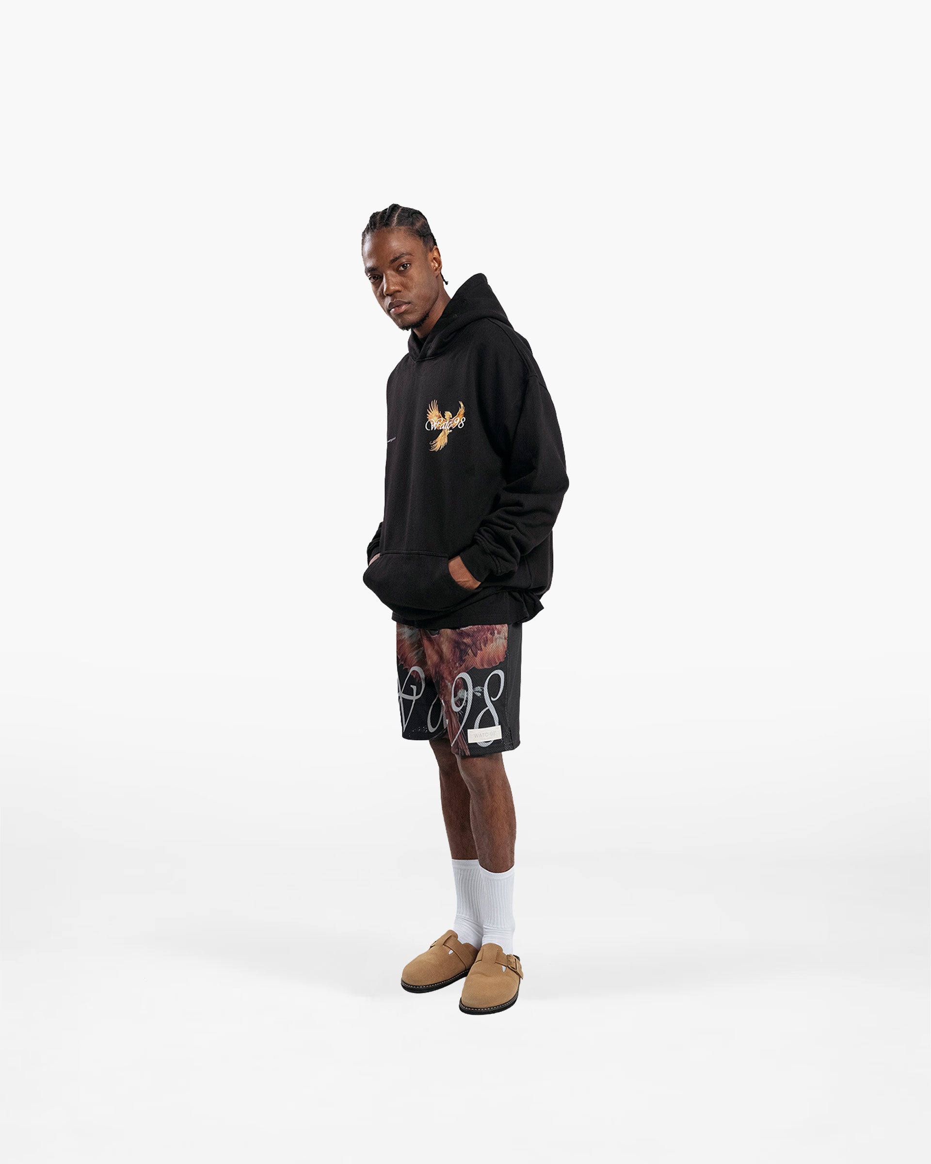 RESURGENCE PHOENIX HOODIE BLACK