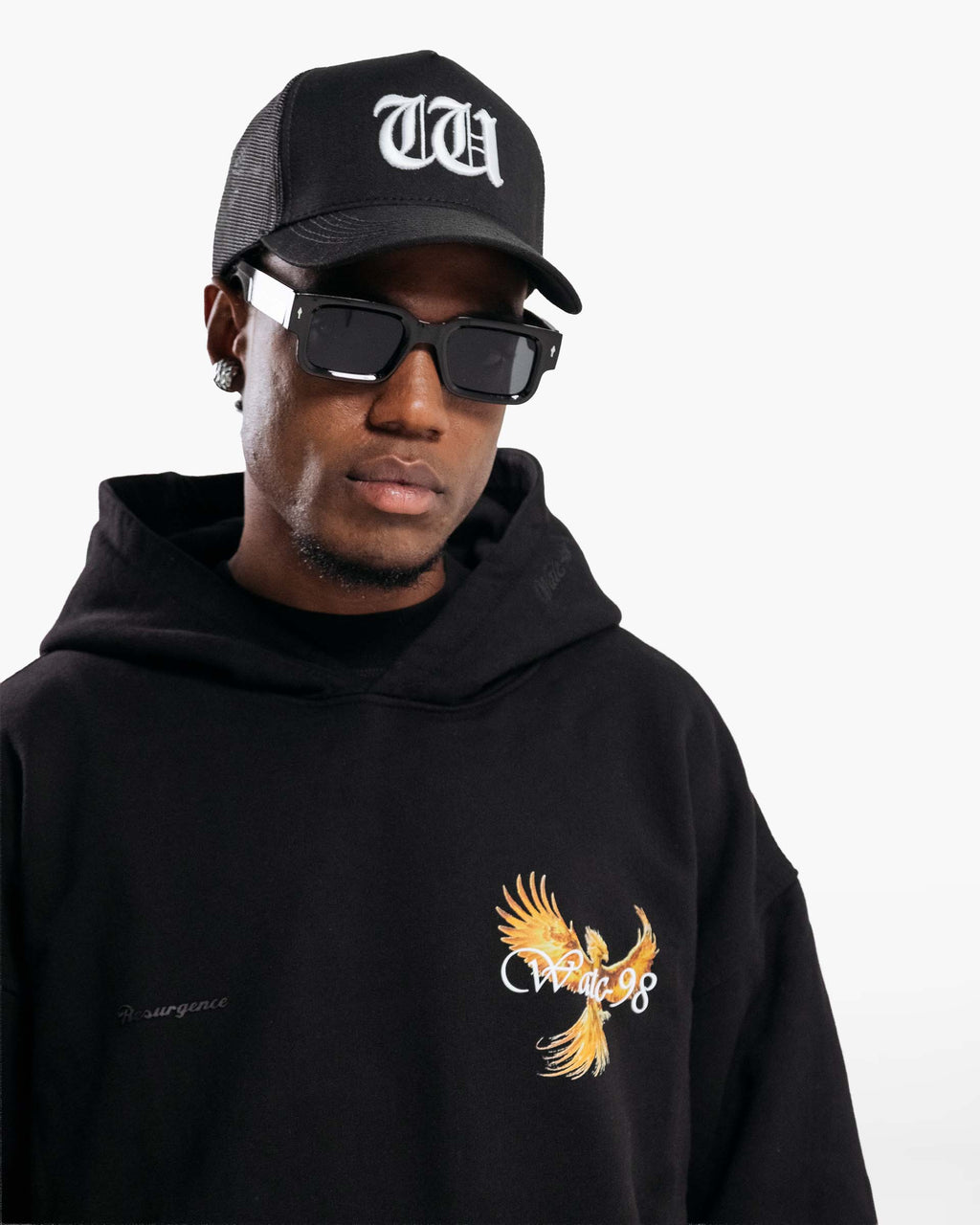 RESURGENCE PHOENIX HOODIE BLACK