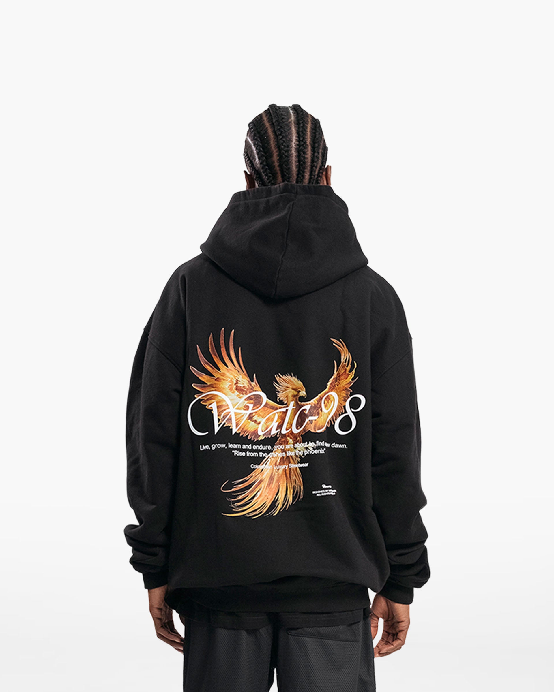RESURGENCE PHOENIX HOODIE BLACK