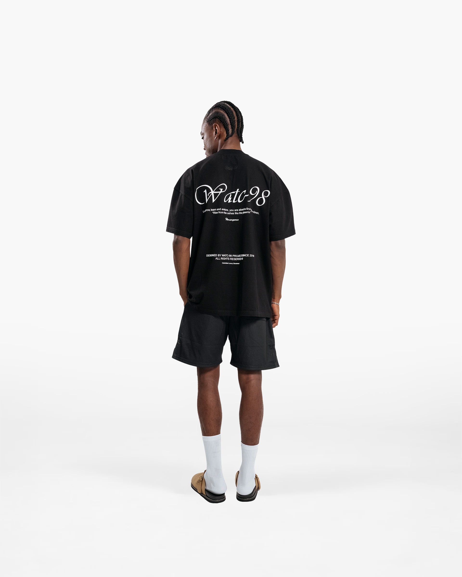 RESURGENCE PHOENIX T-SHIRT BLACK