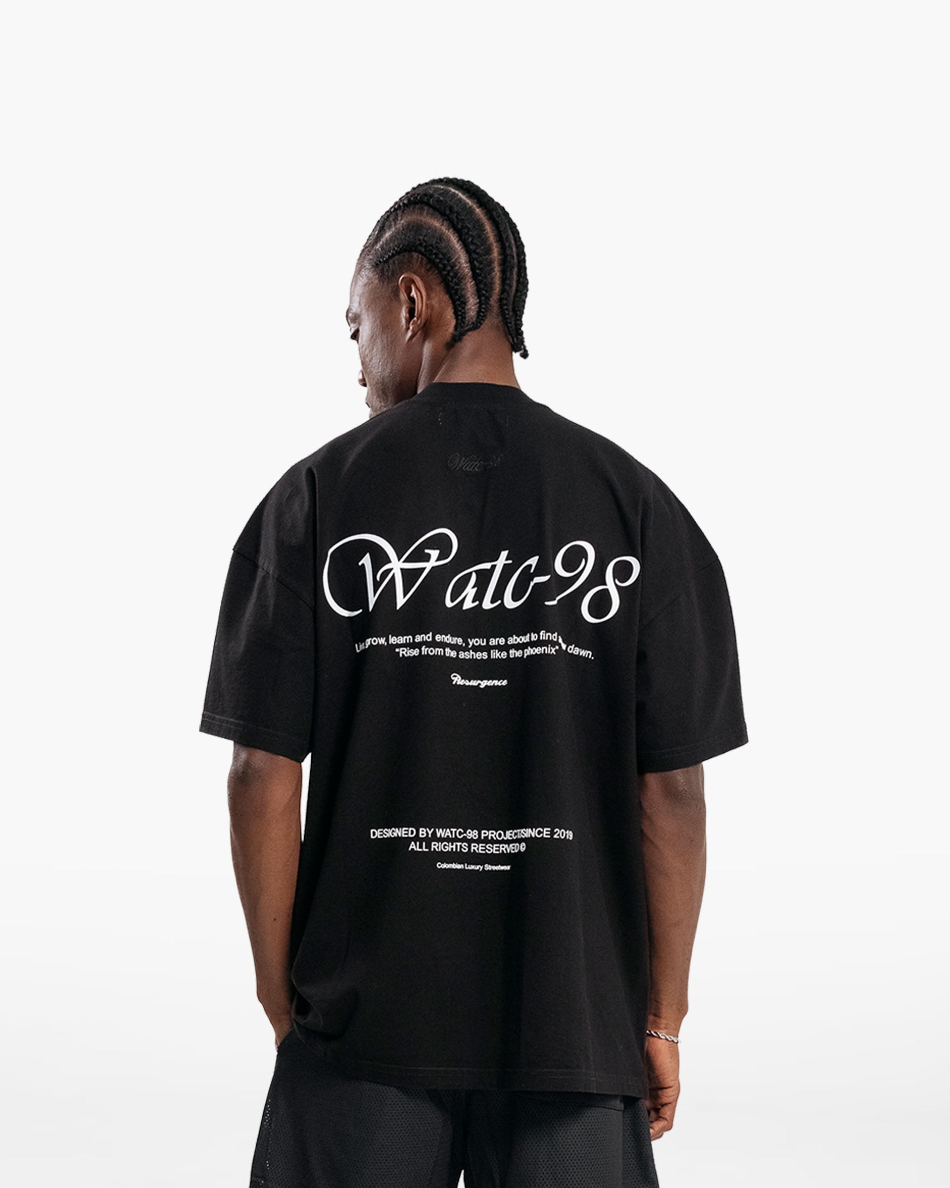 RESURGENCE PHOENIX T-SHIRT BLACK