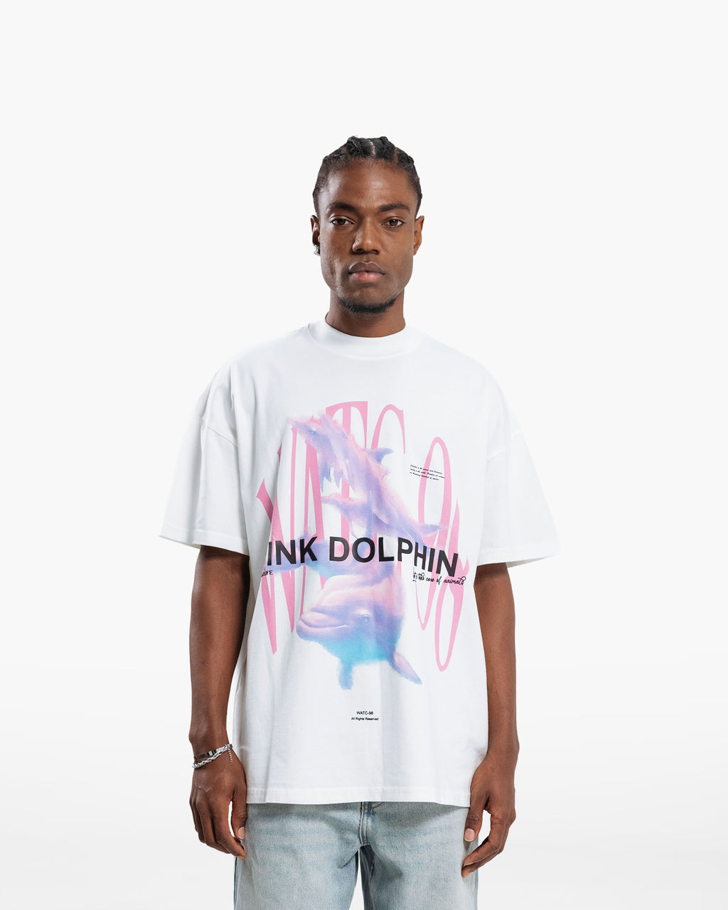 PINK DOLPHIN SPECIAL EDITION T-SHIRT CREAM