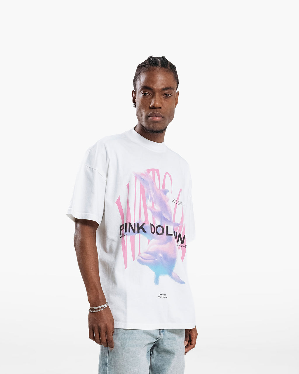 PINK DOLPHIN SPECIAL EDITION T-SHIRT CREAM