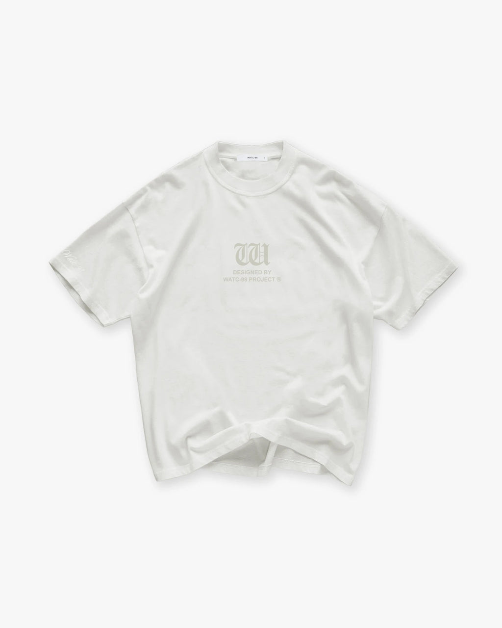 RESURGENCE BASIC W GOTHIC T-SHIRT LIGHT GRAY