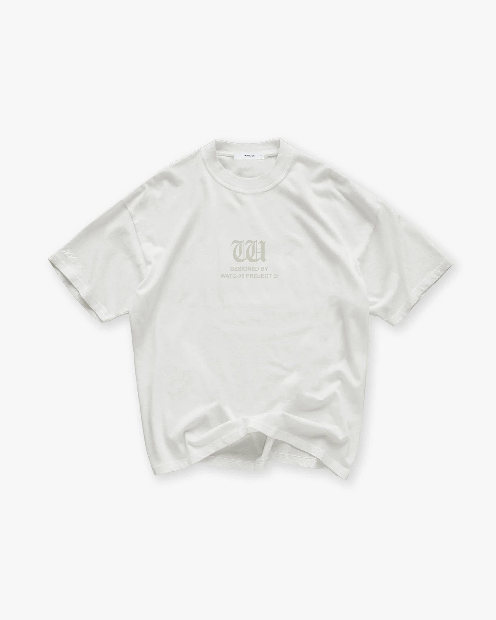 RESURGENCE BASIC W GOTHIC T-SHIRT LIGHT GRAY