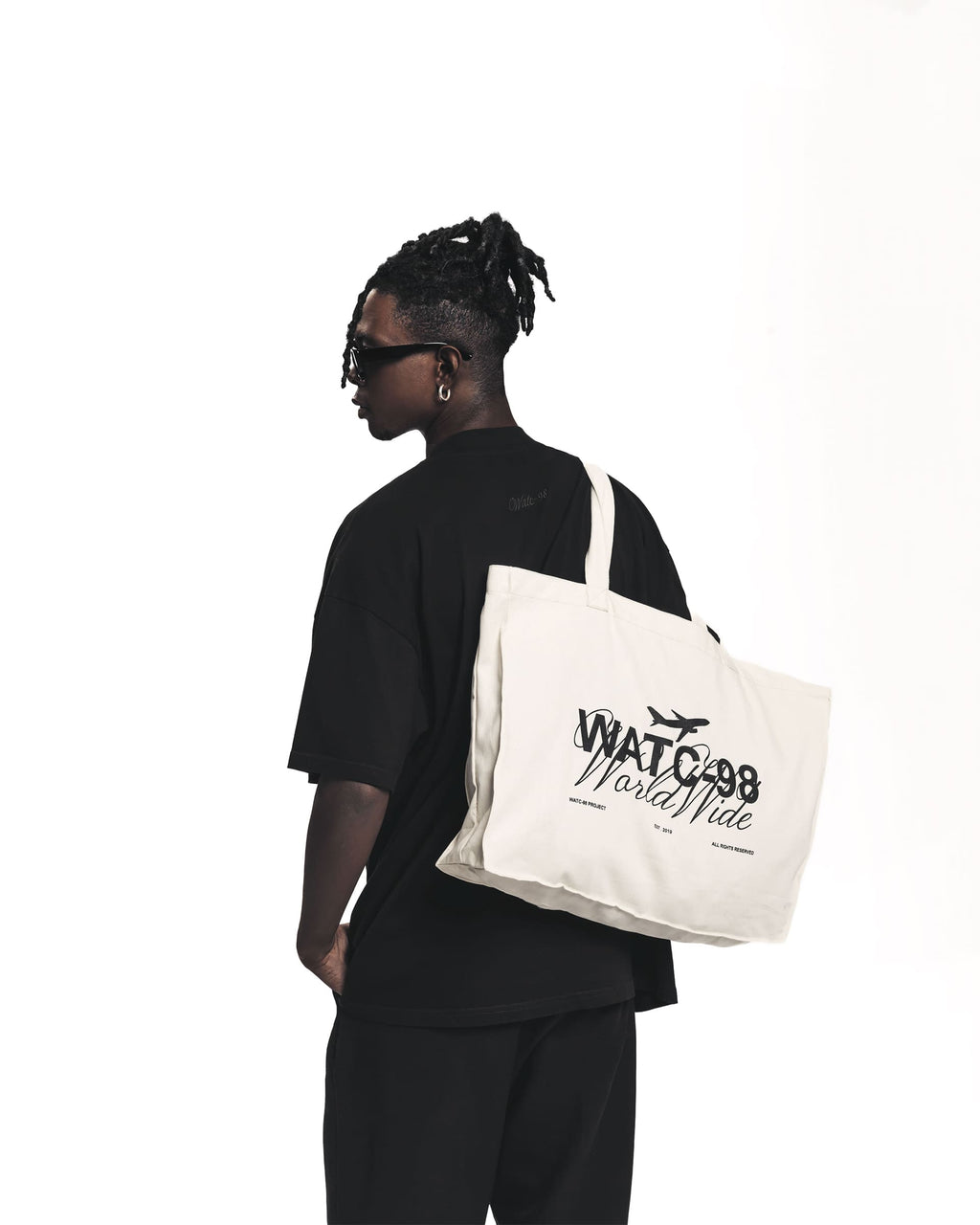 WORLDWIDE LOGO TOTE BAG