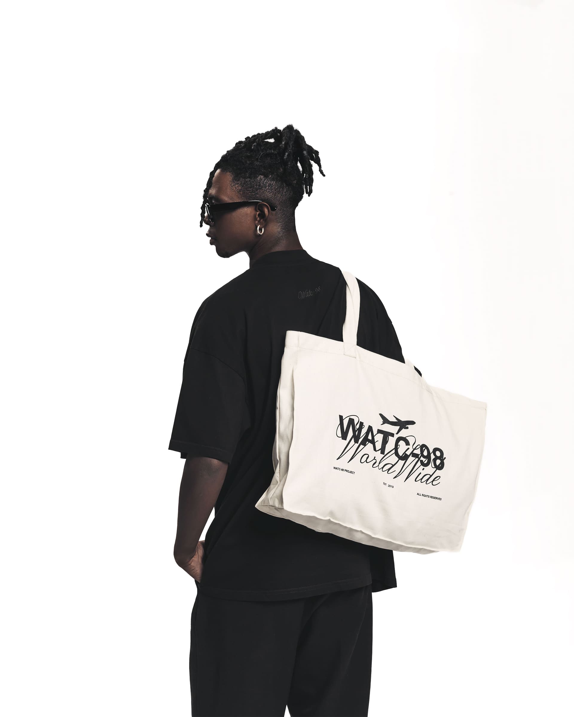 WORLDWIDE LOGO TOTE BAG
