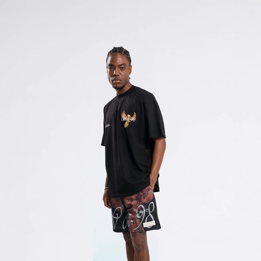 RESURGENCE PHOENIX MESH SHORT BLACK