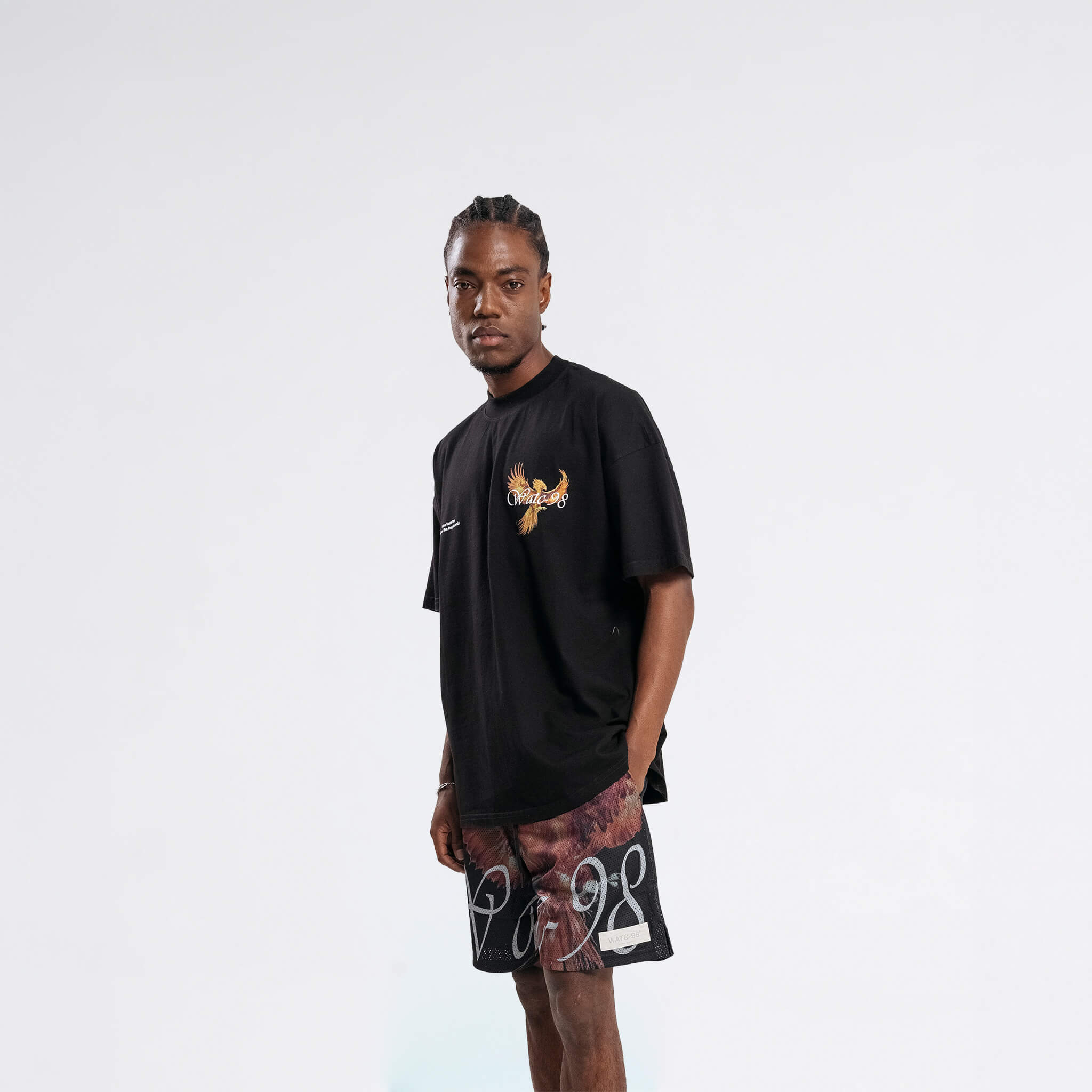 RESURGENCE PHOENIX T-SHIRT BLACK