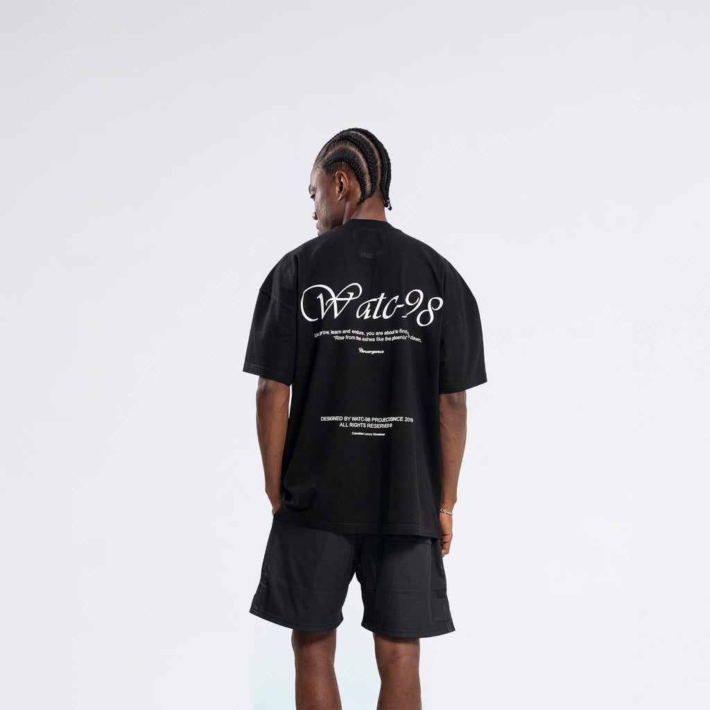 RESURGENCE PHOENIX T-SHIRT BLACK
