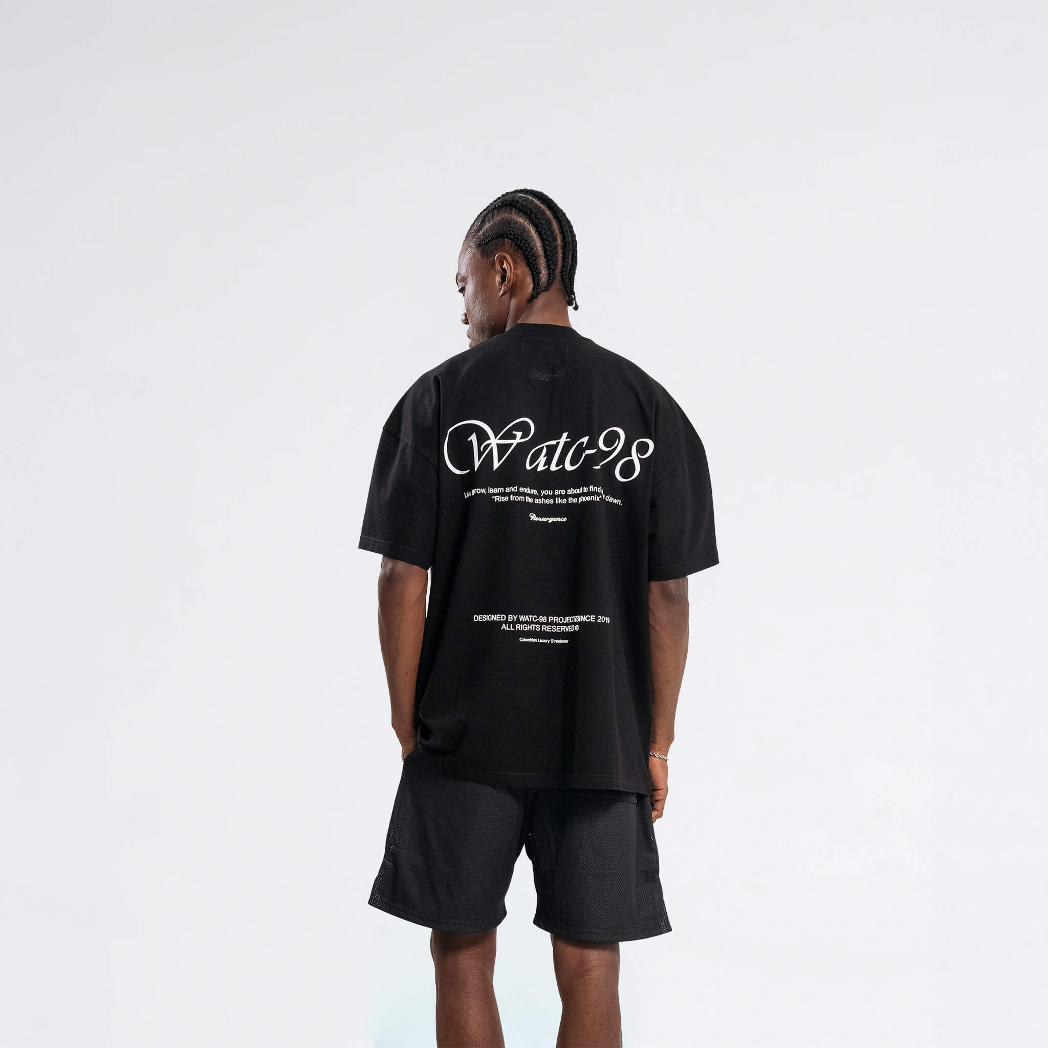 RESURGENCE PHOENIX T-SHIRT BLACK