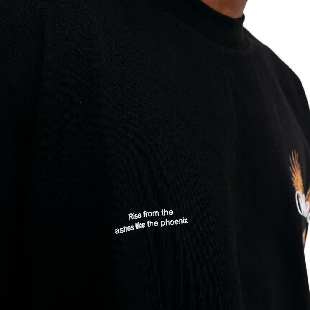 RESURGENCE PHOENIX T-SHIRT BLACK