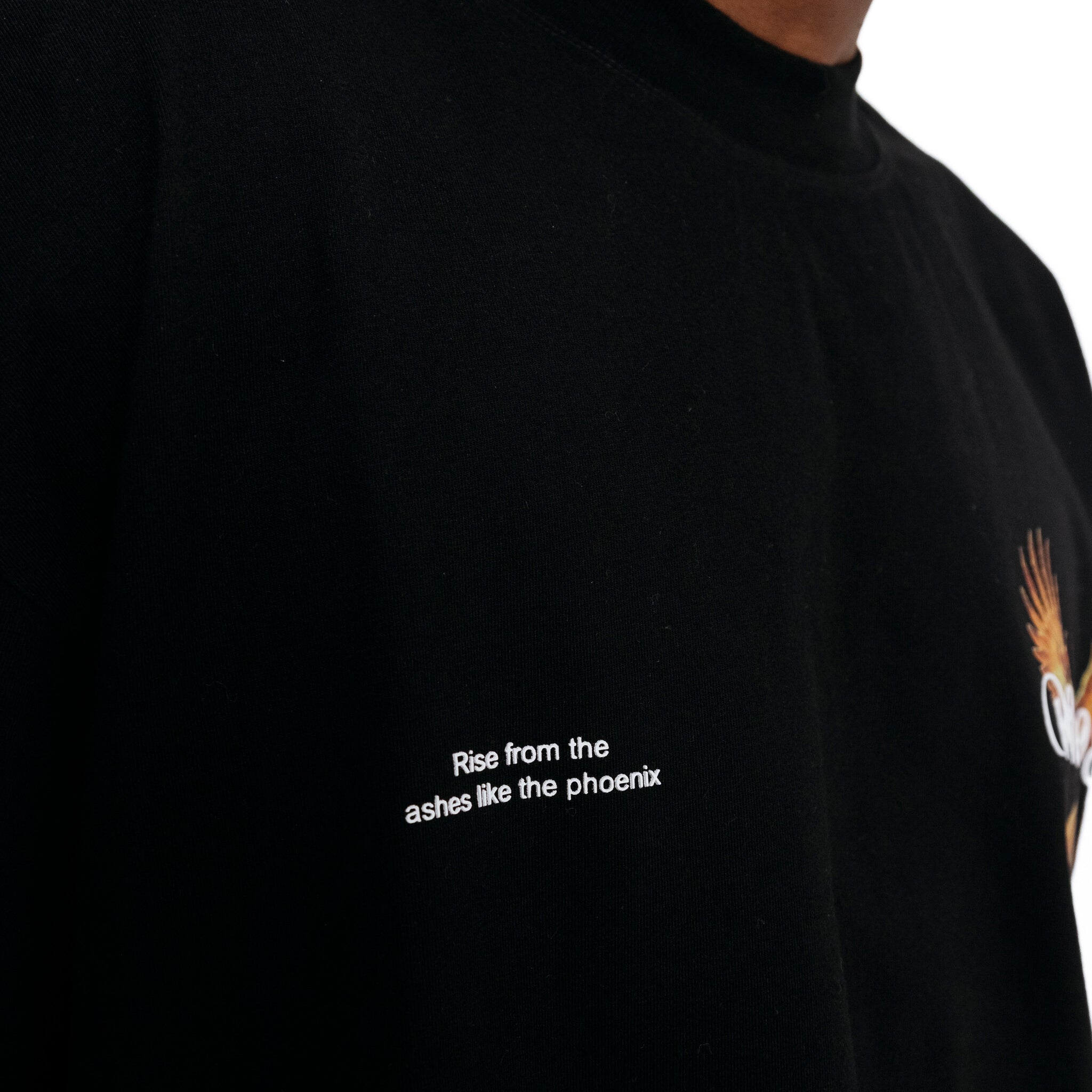RESURGENCE PHOENIX T-SHIRT BLACK