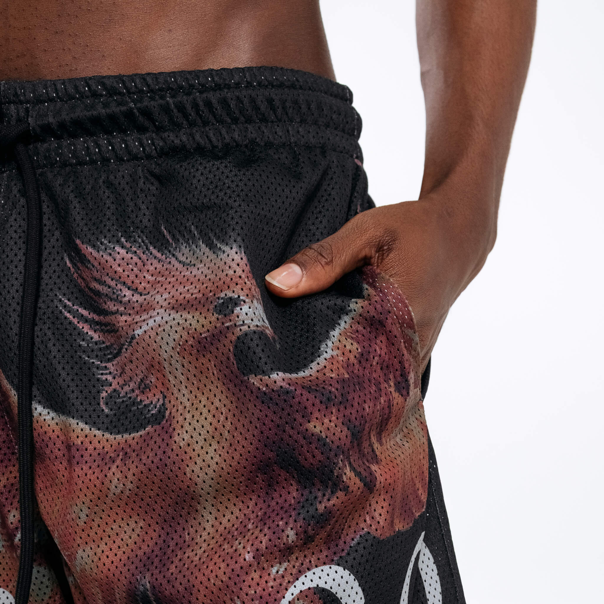 RESURGENCE PHOENIX MESH SHORT BLACK