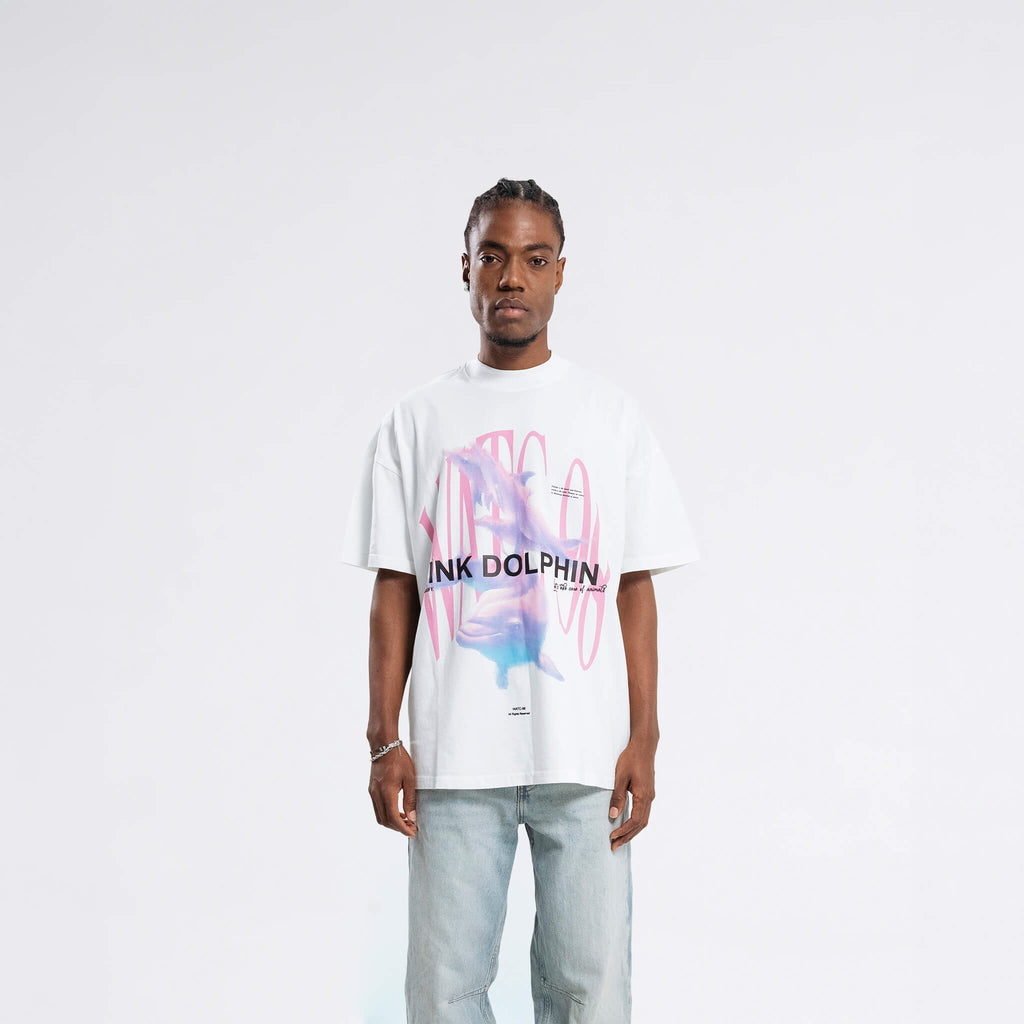 PINK DOLPHIN SPECIAL EDITION T-SHIRT CREAM