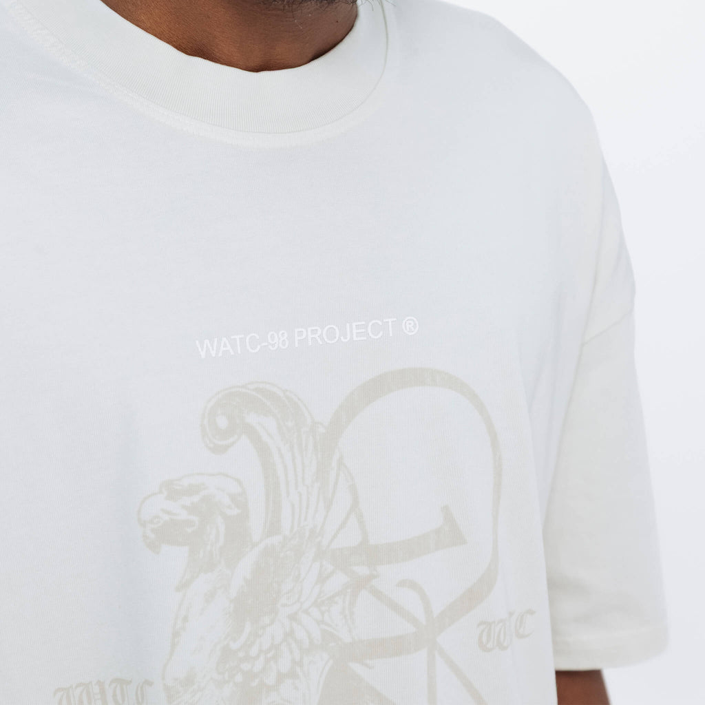 RESURGENCE GRIFFIN T-SHIRT LIGHT GRAY