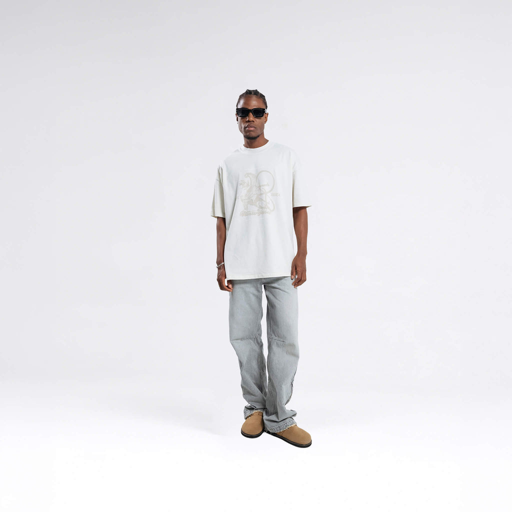 RESURGENCE GRIFFIN T-SHIRT LIGHT GRAY