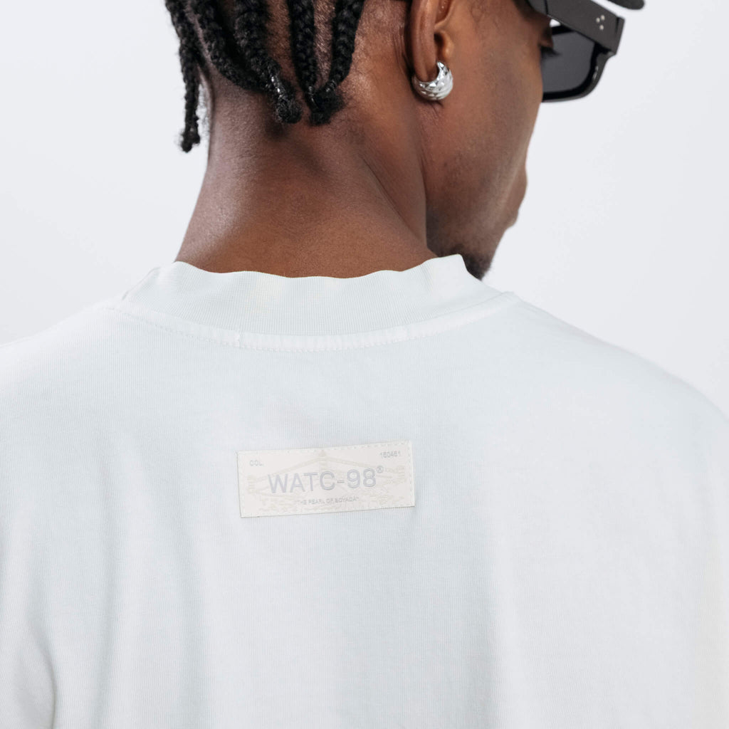 RESURGENCE BASIC W GOTHIC T-SHIRT LIGHT GRAY
