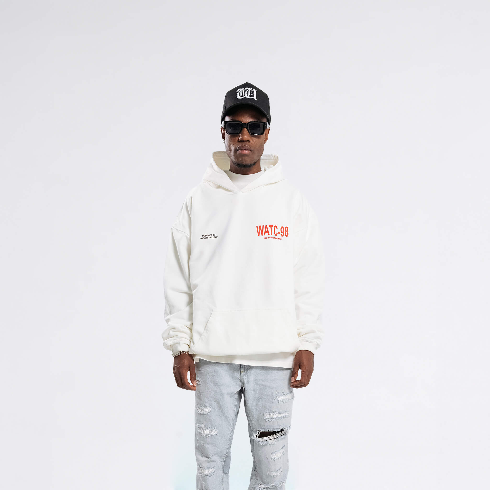 RESURGENCE GRIFFIN HOODIE CREAM