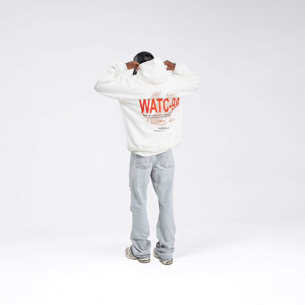 RESURGENCE GRIFFIN HOODIE CREAM