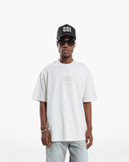 RESURGENCE BASIC W GOTHIC T-SHIRT LIGHT GRAY