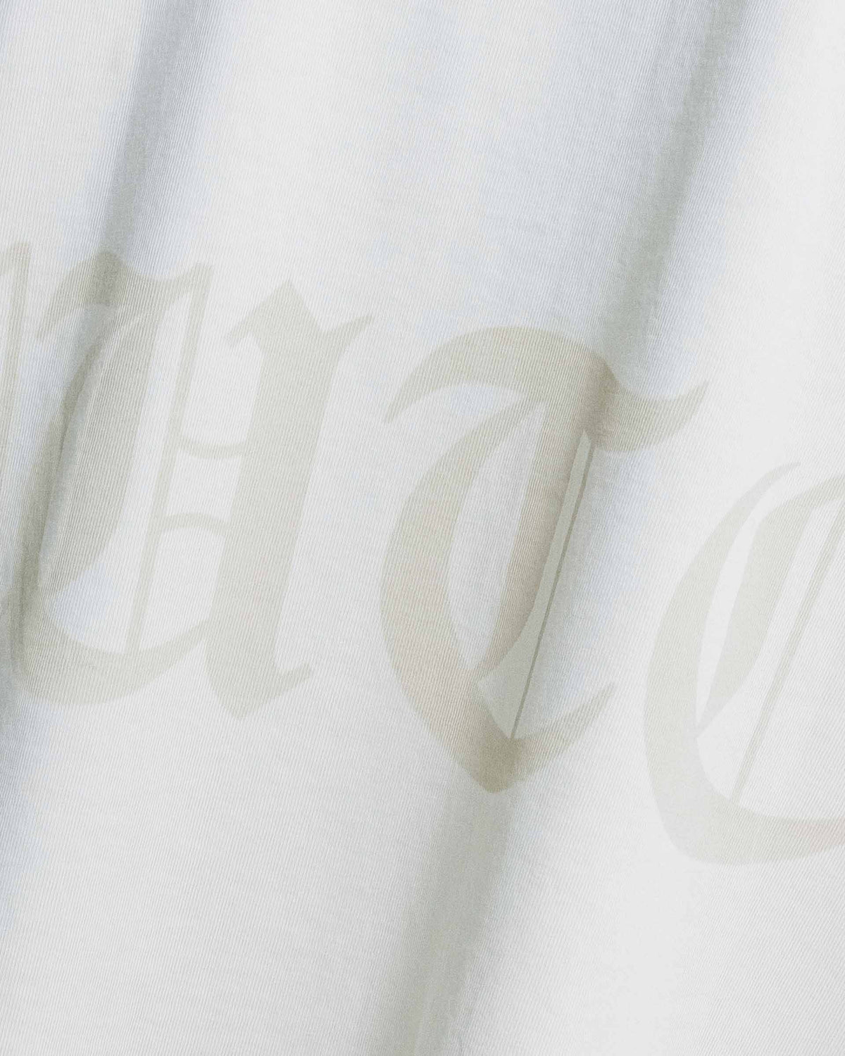 RESURGENCE BASIC W GOTHIC T-SHIRT LIGHT GRAY