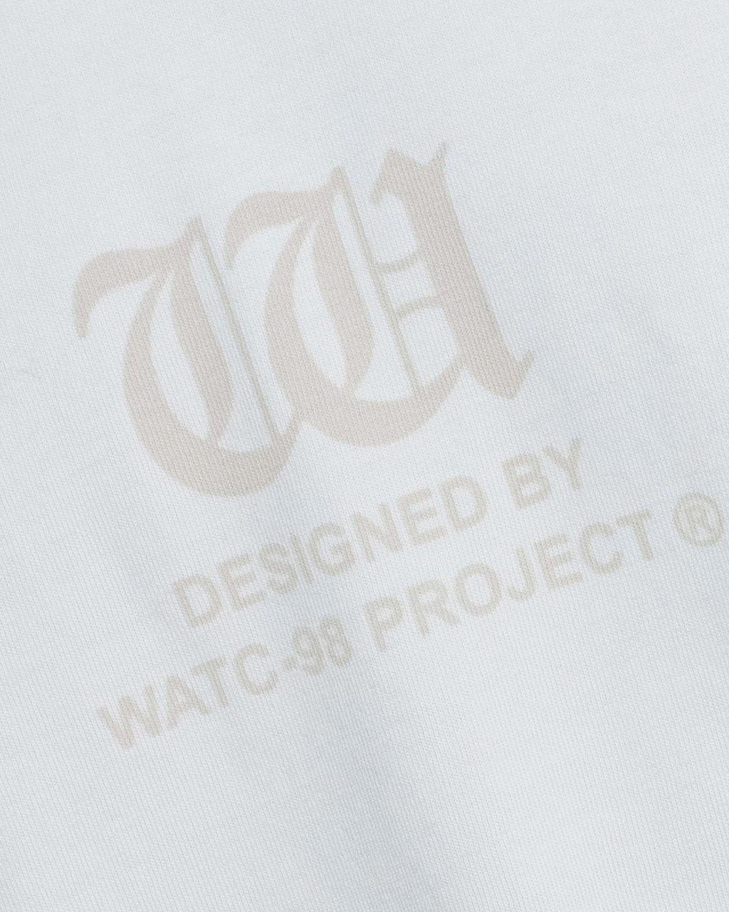 RESURGENCE BASIC W GOTHIC T-SHIRT LIGHT GRAY