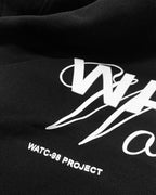WORLDWIDE LOGO HOODIE BLACK
