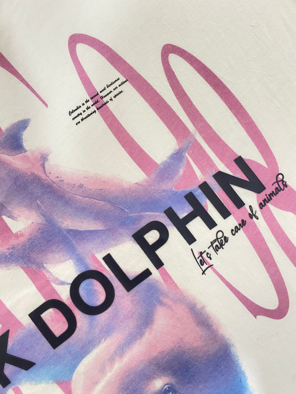 PINK DOLPHIN SPECIAL EDITION T-SHIRT CREAM