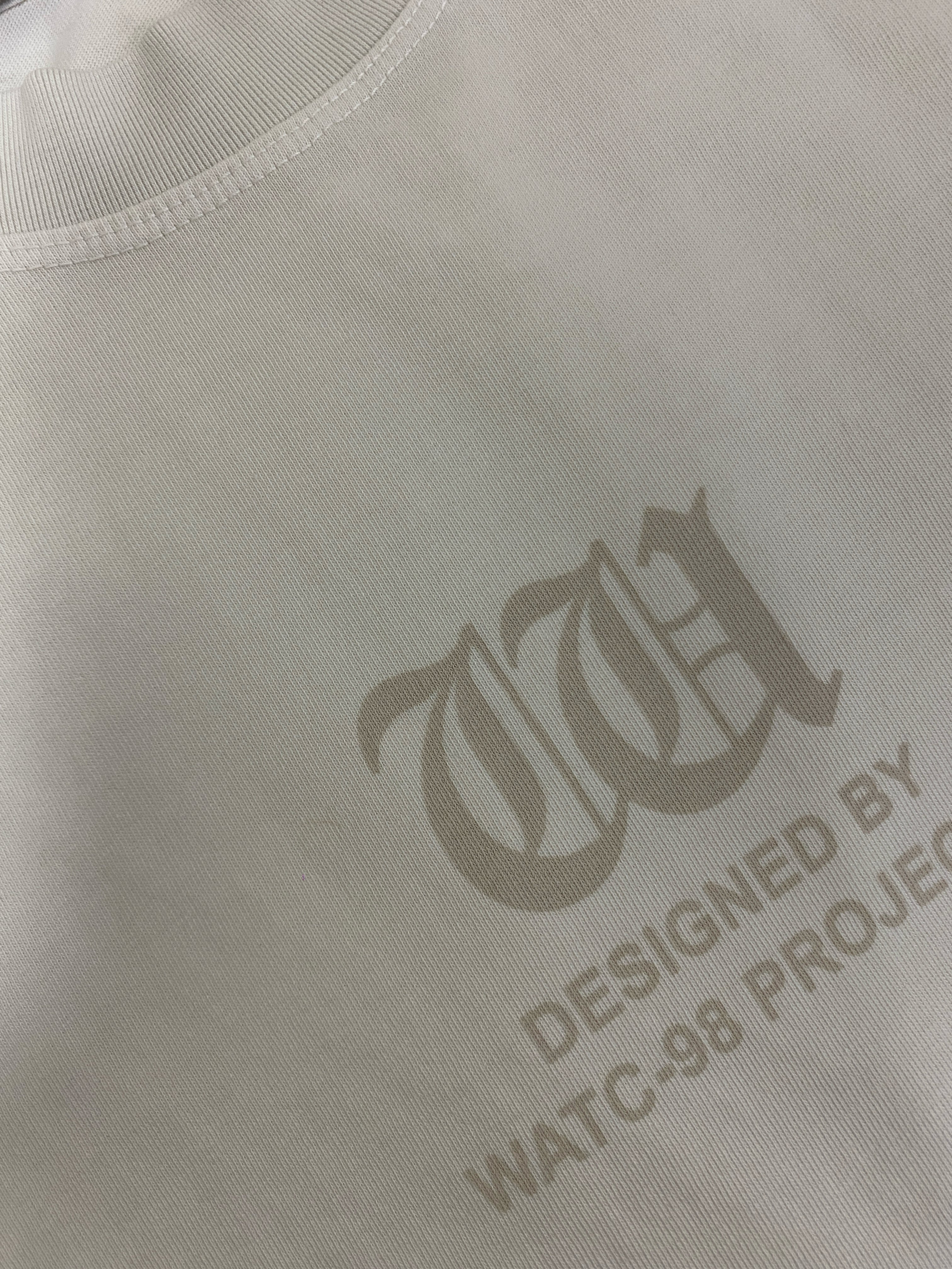 RESURGENCE BASIC W GOTHIC T-SHIRT LIGHT GRAY