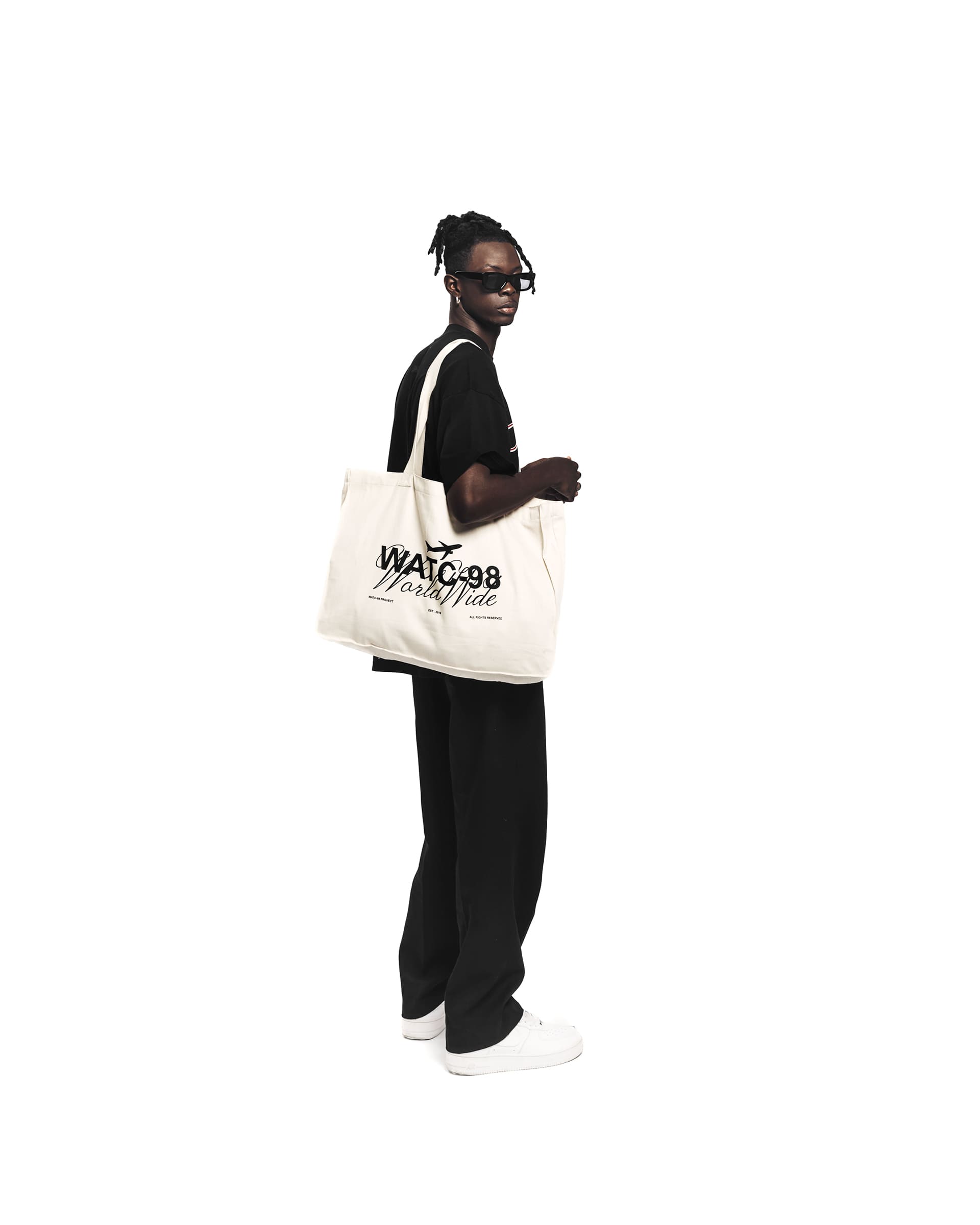 WORLDWIDE LOGO TOTE BAG