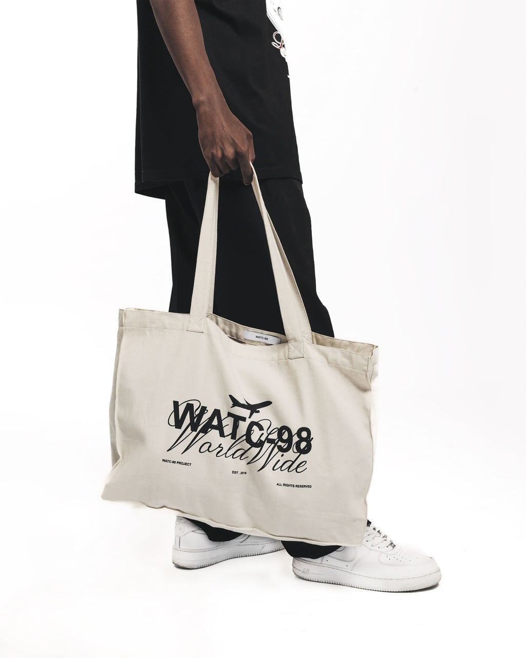 WORLDWIDE LOGO TOTE BAG
