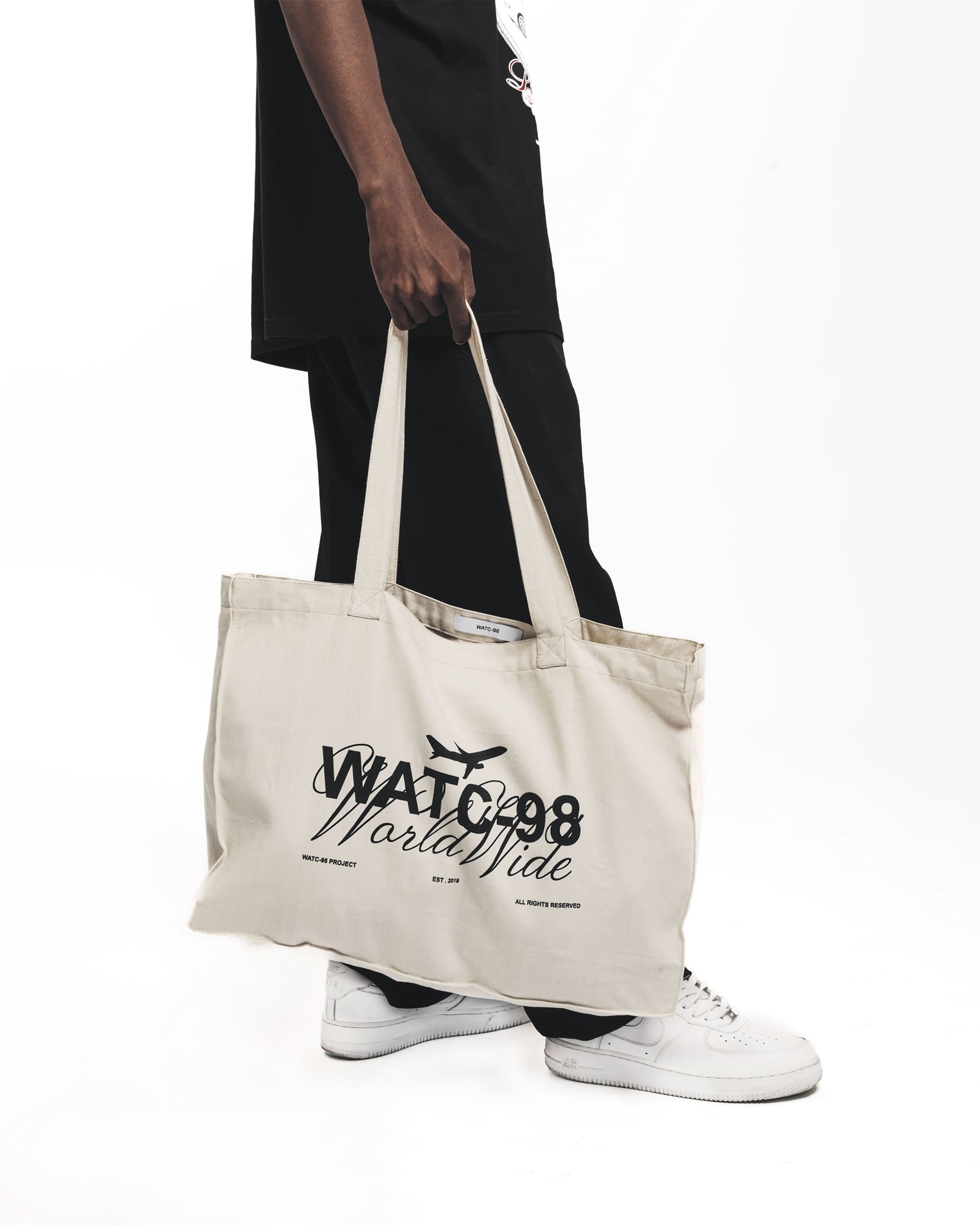 WORLDWIDE LOGO TOTE BAG